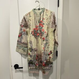 Floral Long Sleeve Tunic
